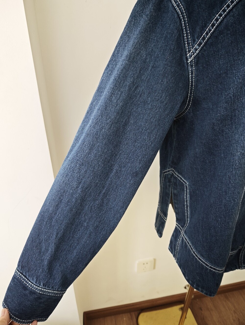 AJE Rylee Denim Shirt - Picture 7 of 14